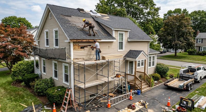 Exterior Renovation in Houston, TX