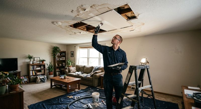 Leaking Ceiling Repair in Santa Rosa, CA